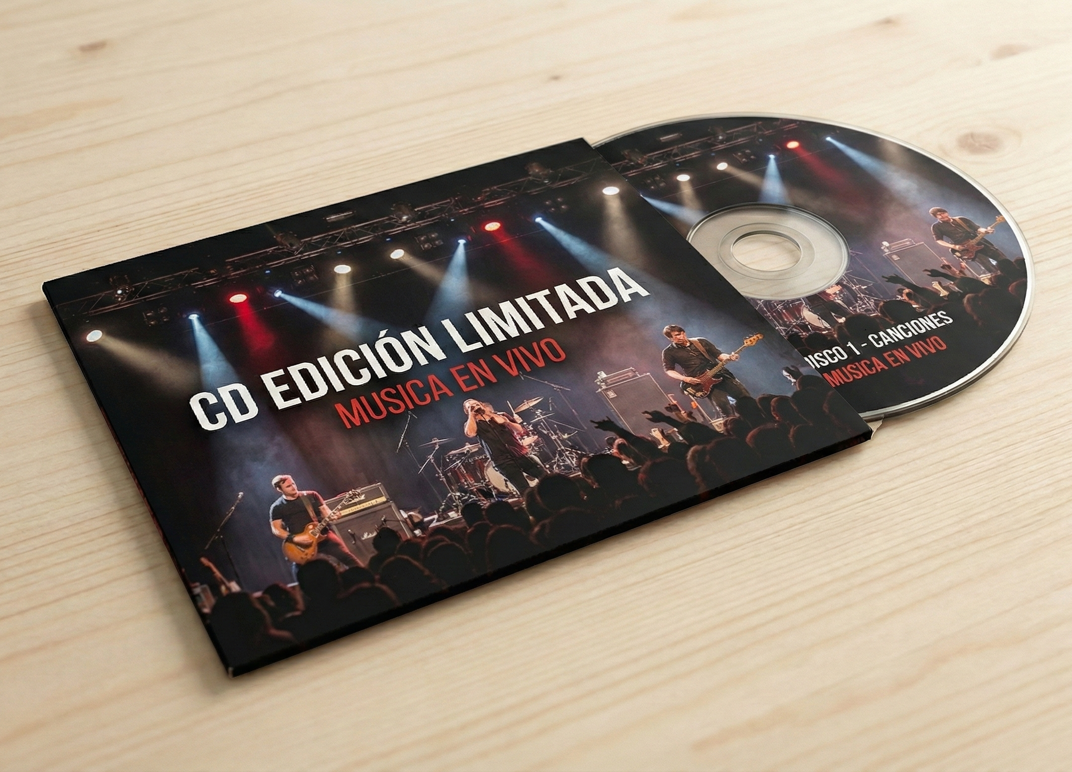 Fabricar CD en Funda de Cartón