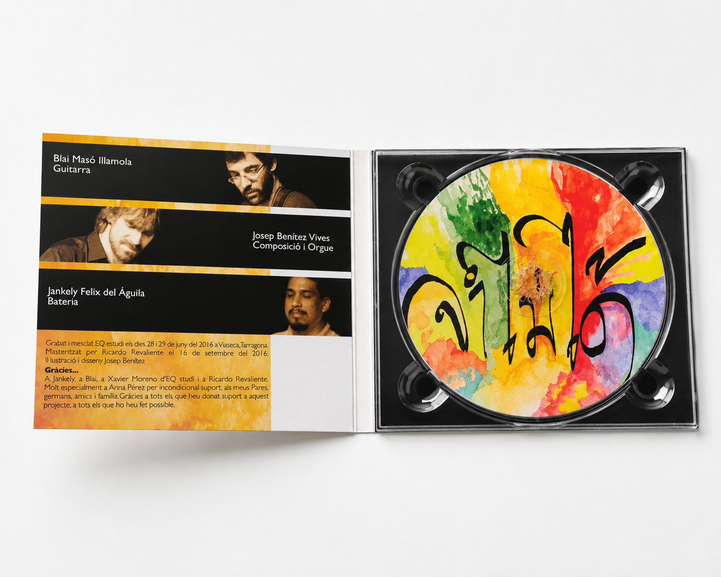 Duplicación de CD en Digipack 2 palas