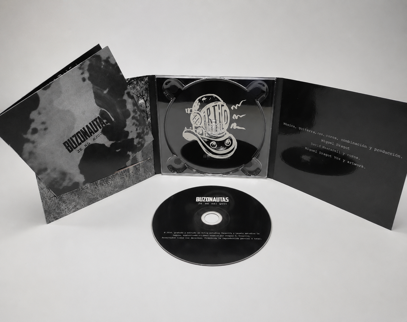 Duplicación de CD en Digipack 3 palas